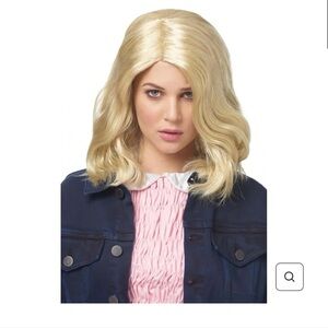 Strange Girl Blonde Adult Costume Wig